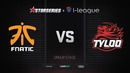 StarSeries i-League Season 4 Finals – Fnatic vs TyLoo (Game 1, Groupstage)
