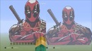 Minecraft Pixel Art Timelapse – Deadpool