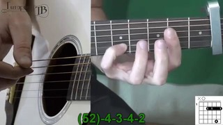 Sting – Shape of my heart урок на гитаре. Легко