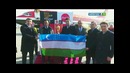 Кубок чемпионата мира по футболу прибыл в Ташкент (06.02.2018)