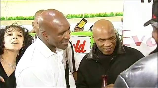 Mike Tyson and Evander Holyfield together again