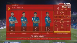 (480) Леганес – Реал Мадрид | Испания кубоги 2017/18 | 1/4 финал