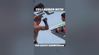 Zellhuber with the QUICK Submission #ufc #mma #bjj