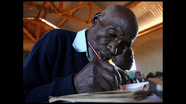 Самый пожилой школьник в мире