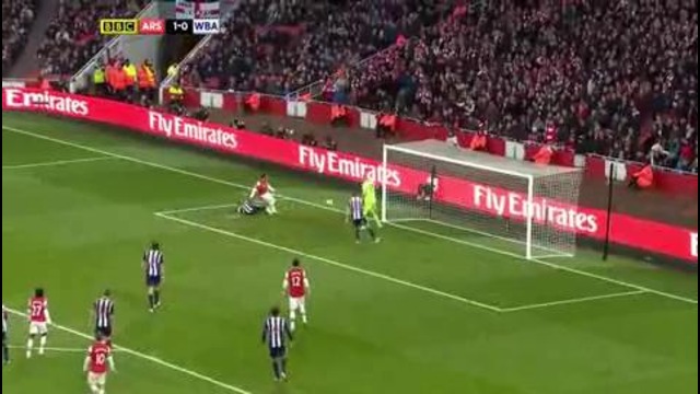 Arsenal 2-0 West Brom 08-12-2012