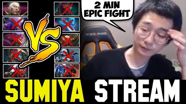 SUMIYA 2min Nonstop Epic Fight – Sumiya Invoker Stream Moment #443