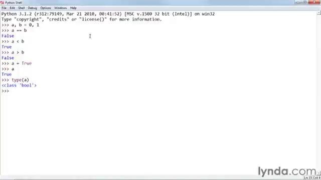 28 Phython Variables Objects and Values Specifying logical values