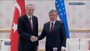 Президент Турции прибыл с государственным визитом в Узбекистан