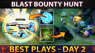 BLAST Bounty Hunt DOTA 2 – Best Plays Day 2