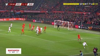 (HD) Нидерланды – Беларусь | Евро 2020 | Квалификация | 1-й тур