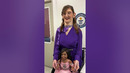 Tallest and shortest women reunited backstage at TV show