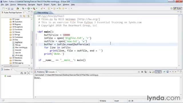 72 Phython File IO Reading and writing text files