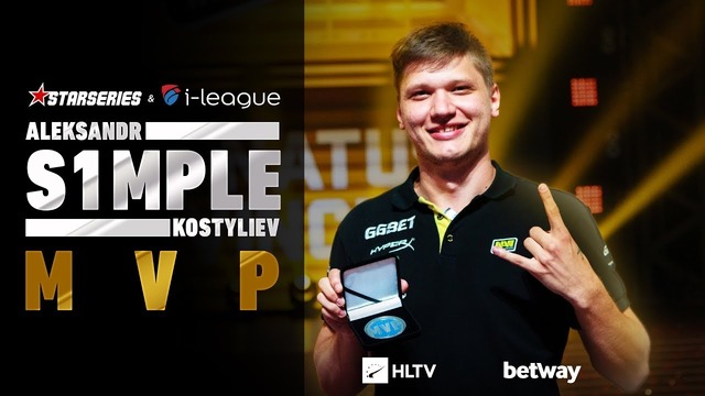 S1mple – HLTV MVP by betway of StarSeries i-League Season 7