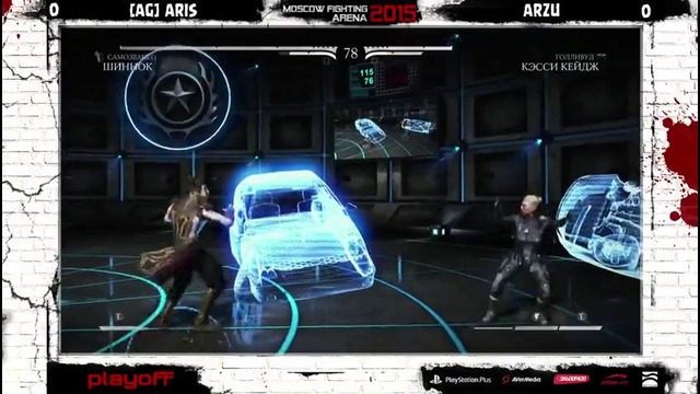 MKX [MFA 2015] Arzu (Cassie Cage) vs Aris (Shinnok) (Playoff)