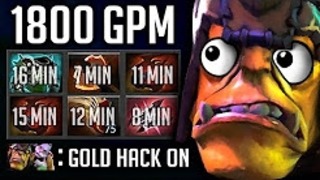 1800 GPM к 20 минуте Аlchemist Dota 2