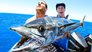 MONSTER MACKEREL CATCH AND COOK | Fish Science To Encourage Sustainable Fishing – Ep 259
