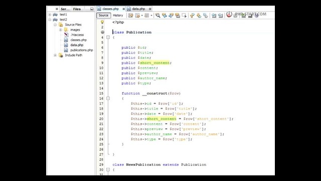 PHP Start Теория Урок 16. ООП #4