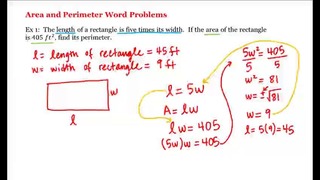 2 – 6 – Area and Perimeter Word Problems (7-31)