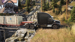 Container recovery – Western Star 57X – SnowRunner | Thrustmaster TX