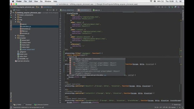 Урок №9 – More templating, filters and event handlers