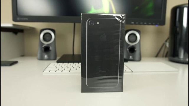 IPhone 7 Jet Black vs Matte Black Unboxing