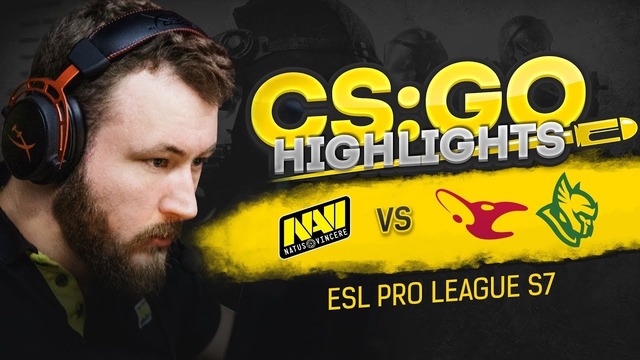 CSGO Highlights NAVI vs Heroic, mousesports @ ESL Pro League S7