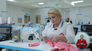 10. Обработка горловины комбинированного детского платья