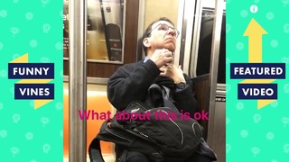 Try not to laugh challenge – идиоты и фрики в метро