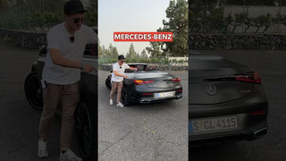 ПЕРВЫЙ ТЕСТ! Новый Mercedes-Benz CLE 450 Cabriolet #мерседес #cle #cabriolet #amg #mercedes