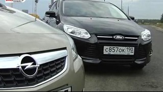 Ford Focus III VS Opel Astra / Авто плюс – Наши тесты