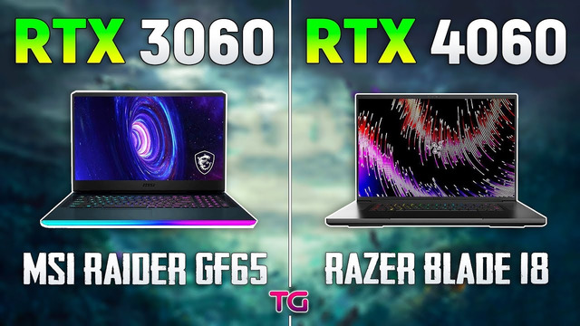 RTX 4060 Laptop vs RTX 3060 Laptop – Test in 8 Games