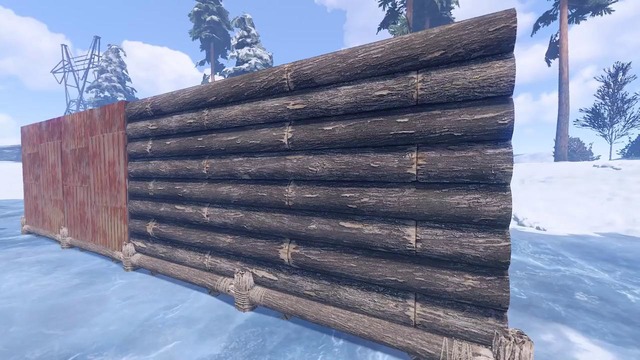 Rust – Заделка щелей в стенах