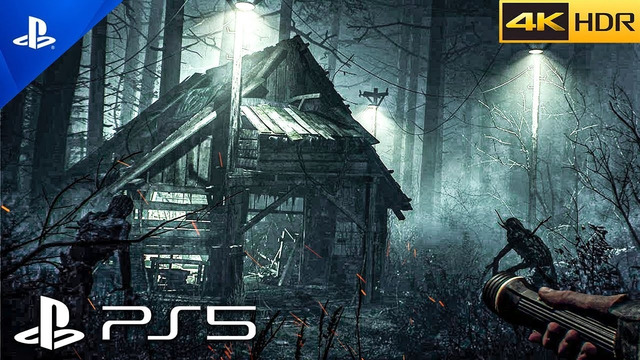 (PS5) Cabin In The Woods | Scary Realistic ULTRA Graphics Gameplay [4K 60FPS HDR] BLAIR WITCH
