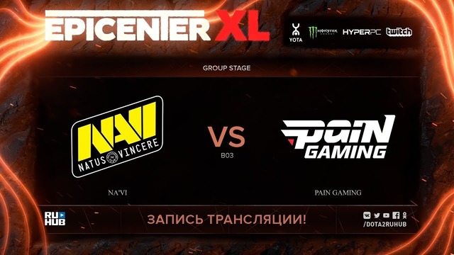 EPICENTER XL – Natus Vincere vs paiN Gaming (Game 2, Groupstage)