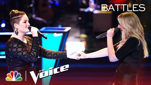 Presley Tennant and Rizzi Myers | Whataya Want from Me | The Voice Battles 2019