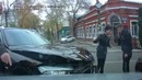 ДТП Жёсткий удар в новую BMW видеорегистратор