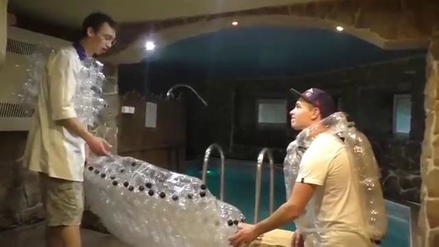 Самодельня – Лодка из пластиковых бутылок #16