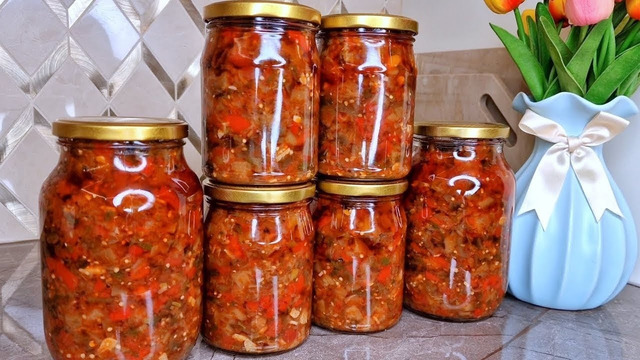 БОЖЕ, КАК ВКУСНО! Привезла Рецепт из Италии! Баклажаны и Помидоры на зиму