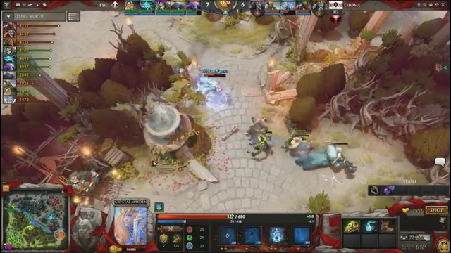 DOTA2: TI6: Escape Gaming vs EHOME (Wild Card, WB Final, Game 2)