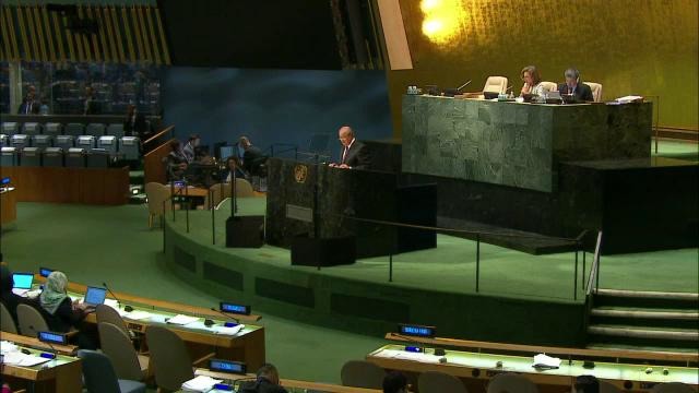 Abdulaziz Kamilov at 71st Session of UN GA on September 24, 2016