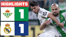 REAL BETIS 1 – 1 REAL MADRID | RESUMEN LALIGA EA SPORTS