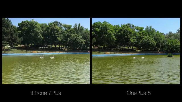 Oneplus 5 против iphone 7 plus сравнение камер