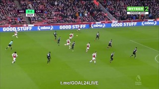 (HD) Арсенал – Кристал Пэлас | Английская Премьер-Лига 2017/18 | 24-й тур