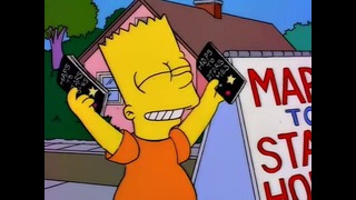 The Simpsons 6 сезон 18 серия («Бернс — звезда»)