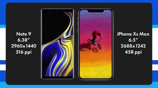 IPhone Xs MAX vs Galaxy Note 9 – Which Phone to Buy