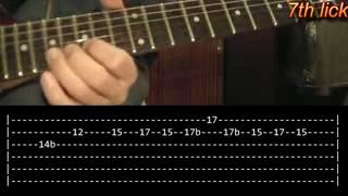 Hotel California Guitar Solo Lesson – Eagles (with tabs) low