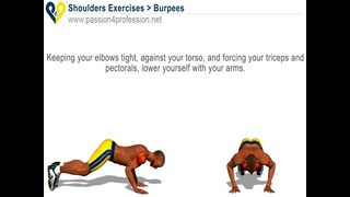 Burpees – Chest Shoulders & Triceps