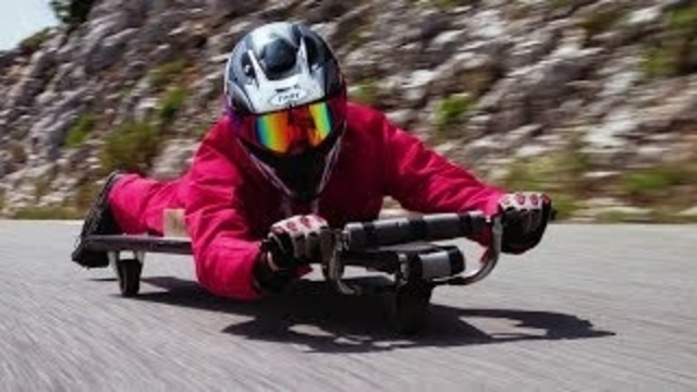 Homemade Racer with NO BRAKES! 50 MPH