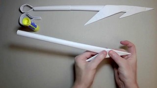 Как сделать гарпун из бумаги