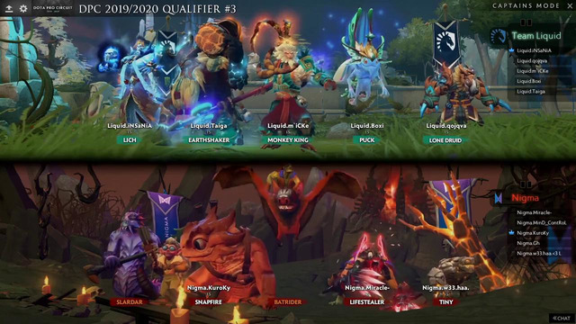 [RU] Team Liquid vs Nigma, Game 1, StarLadder ImbaTV Dota 2 Minor Season 3